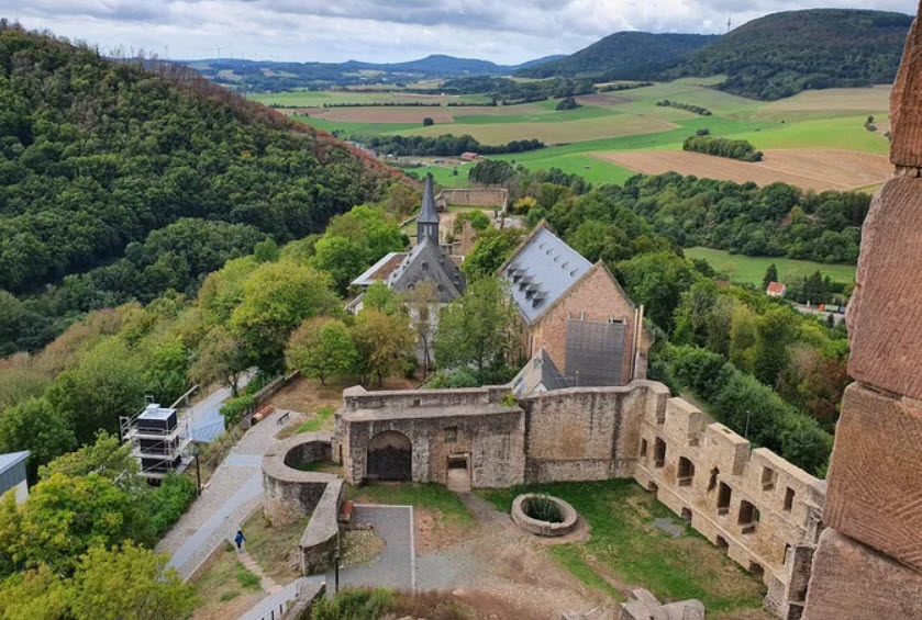 Burgruine Michelsburg, Haschbach am Remigiusberg, Germany, Germany